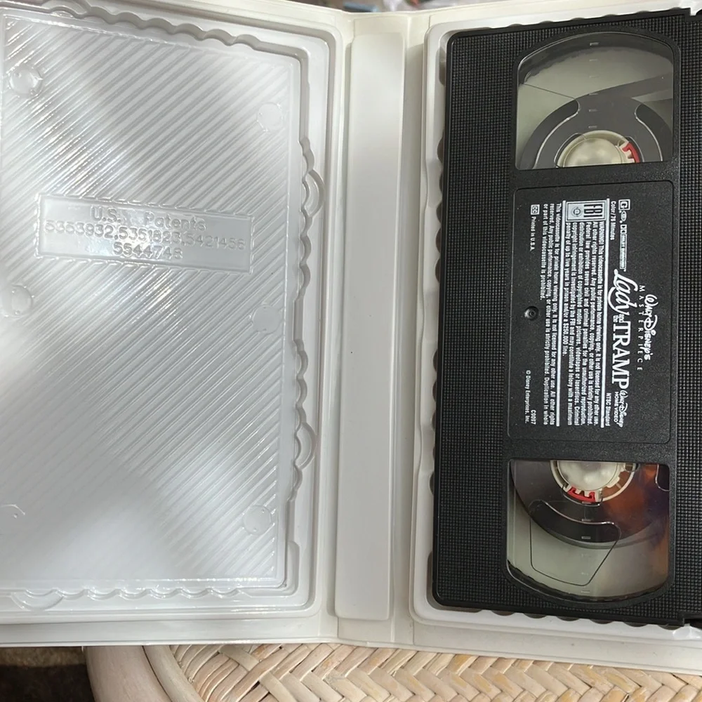 WALT DISNEY MASTERPIECE LADY and the TRAMP VHS 4573 THX Certified